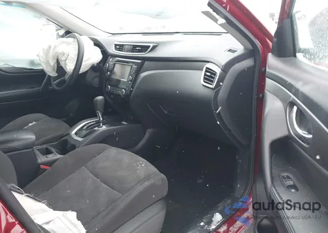 2016 Nissan Rogue Sv z USA, uszkodzony, nr VIN KNMAT2MV4GP689054